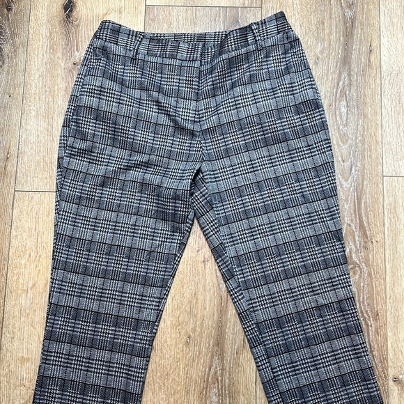 NWT Michael Stars Plaid Smart Pant Size M - Picture 5 of 10
